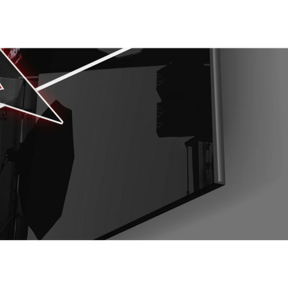 Black glossy TV screen in Metallica Legend Since 1981 wall art