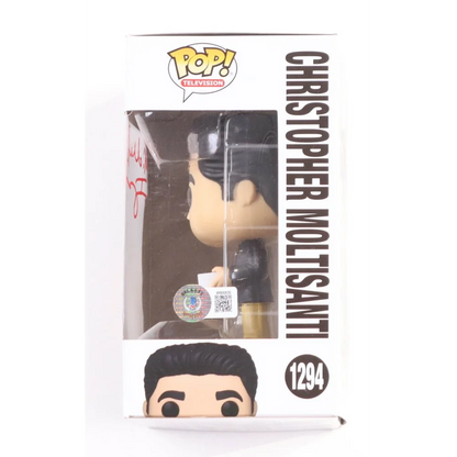 Michael Imperioli signed Christopher Moltisanti Funko Pop vinyl figure in original packaging