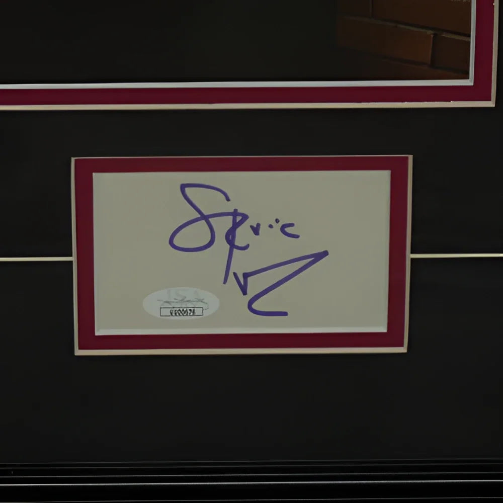 Deluxe framed 16x20 photo of Sopranos cast autographs by Steven Van Zandt