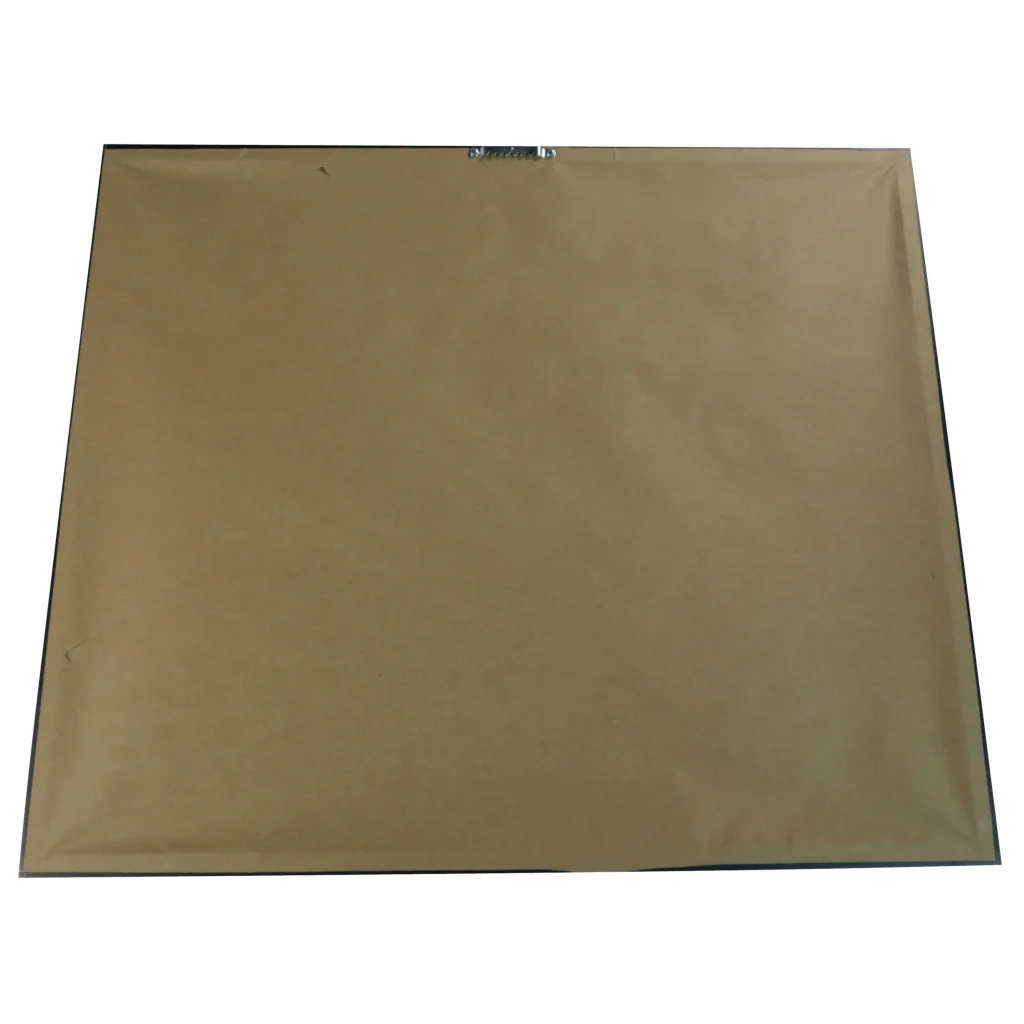 Michael Jackson autographed contract in brown paper envelope, framed JSA display