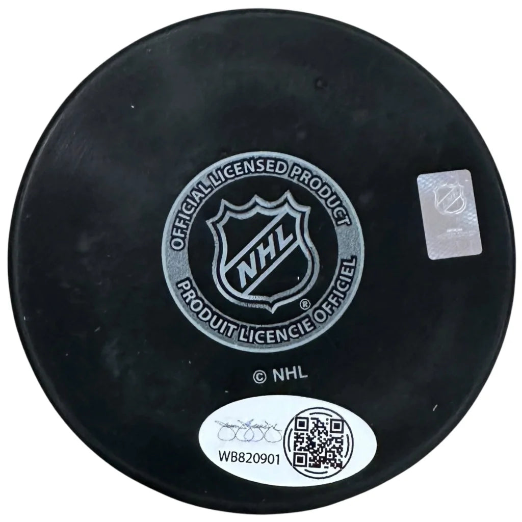 Michael McCarron autographed Nashville Predators hockey puck with JSA