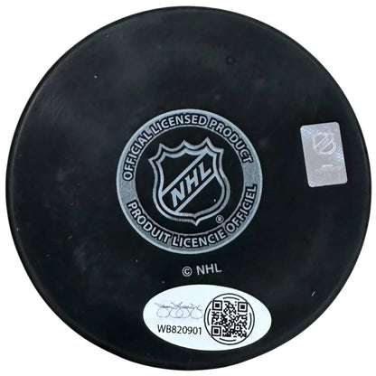 Michael McCarron autographed Nashville Predators hockey puck with JSA