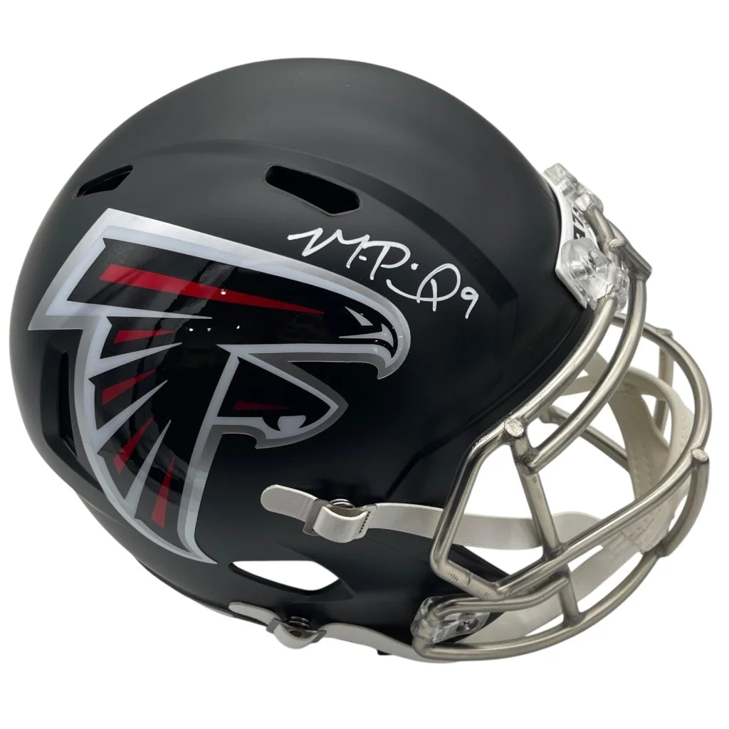 Michael Penix autographed Atlanta Falcons replica helmet