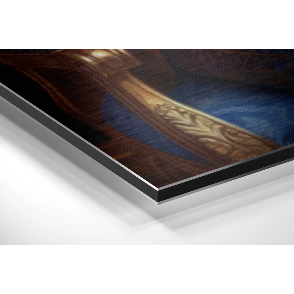 Michael Jackson Brushed Aluminium Dibond Art Print Masterpiece | Glass Wall Art Print | vintageantiquesgifts.com
