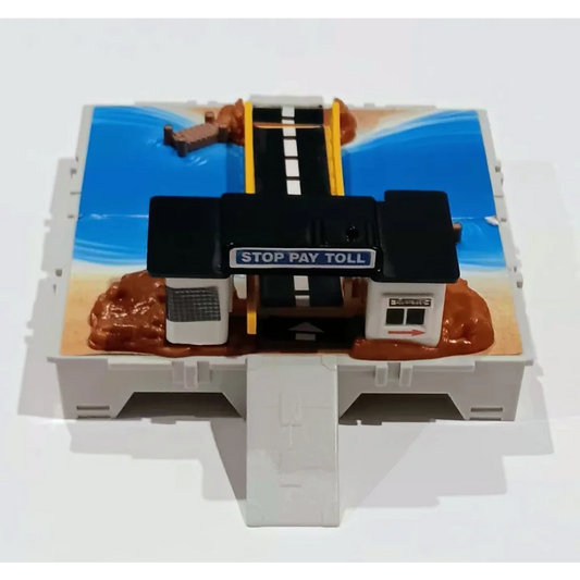 1987 Micro Machines Travel City Bridge Playset toy toll booth