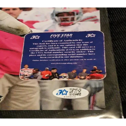 Mike Doss signed autographed 8x10 framed football action photo for sports fans