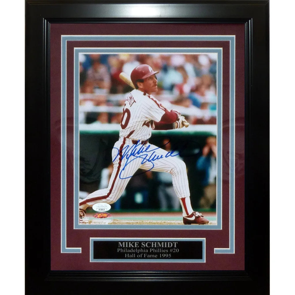 Mike Schmidt framed deluxe framed 8x10 Philadelphia Phillies photo