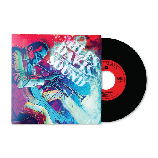 Miles Davis The Sound 7-inch vinyl record and sleeve for Black Ice Variant by Dave Chisholm