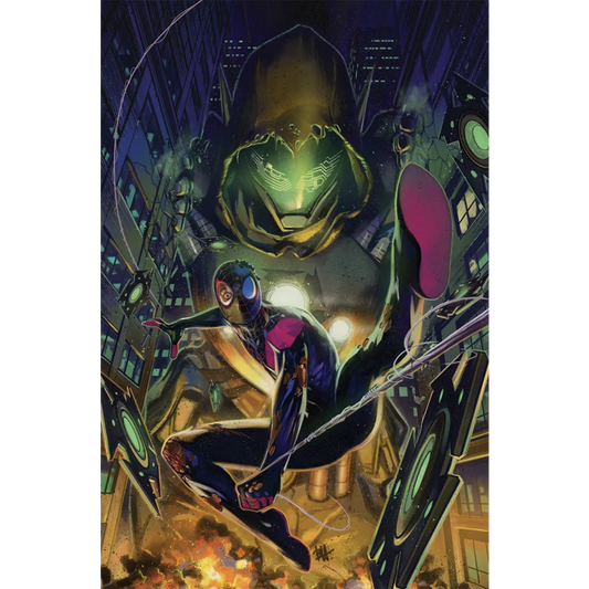 Miles Morales Spider-Man comic cover Ben Harvey exclusive graded blue label