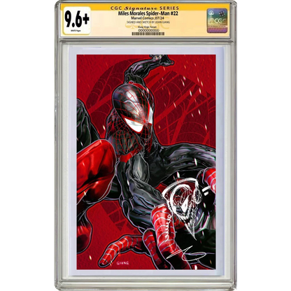 Rare Miles Morales vampire comic print run with CGC 9.6 Venom cover