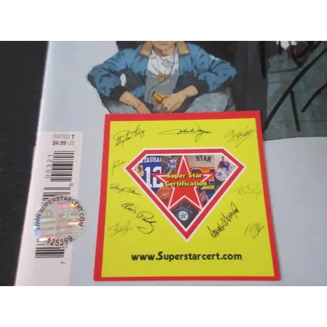 Miles Teller signed comic book with Super Star Certification sticker for collectors