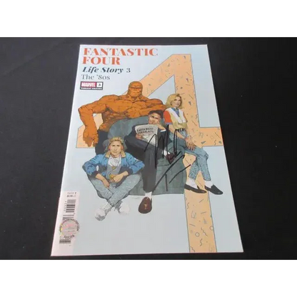 Miles Teller Signed Fantastic Four Comic Book Super Star Certified featuring The 80s story