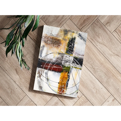 Bold Abstract Insigne Aluminum Prints Transform Your Space | Modern Wall Art Decor | vintageantiquesgifts.com