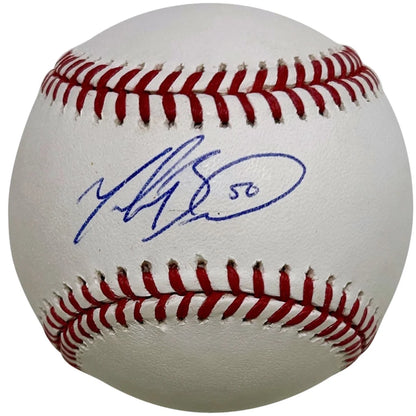 Mookie Betts autographed Boston Red Sox MLB baseball with JSA