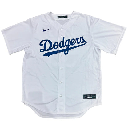 Mookie Betts autographed Los Angeles Dodgers white jersey #50