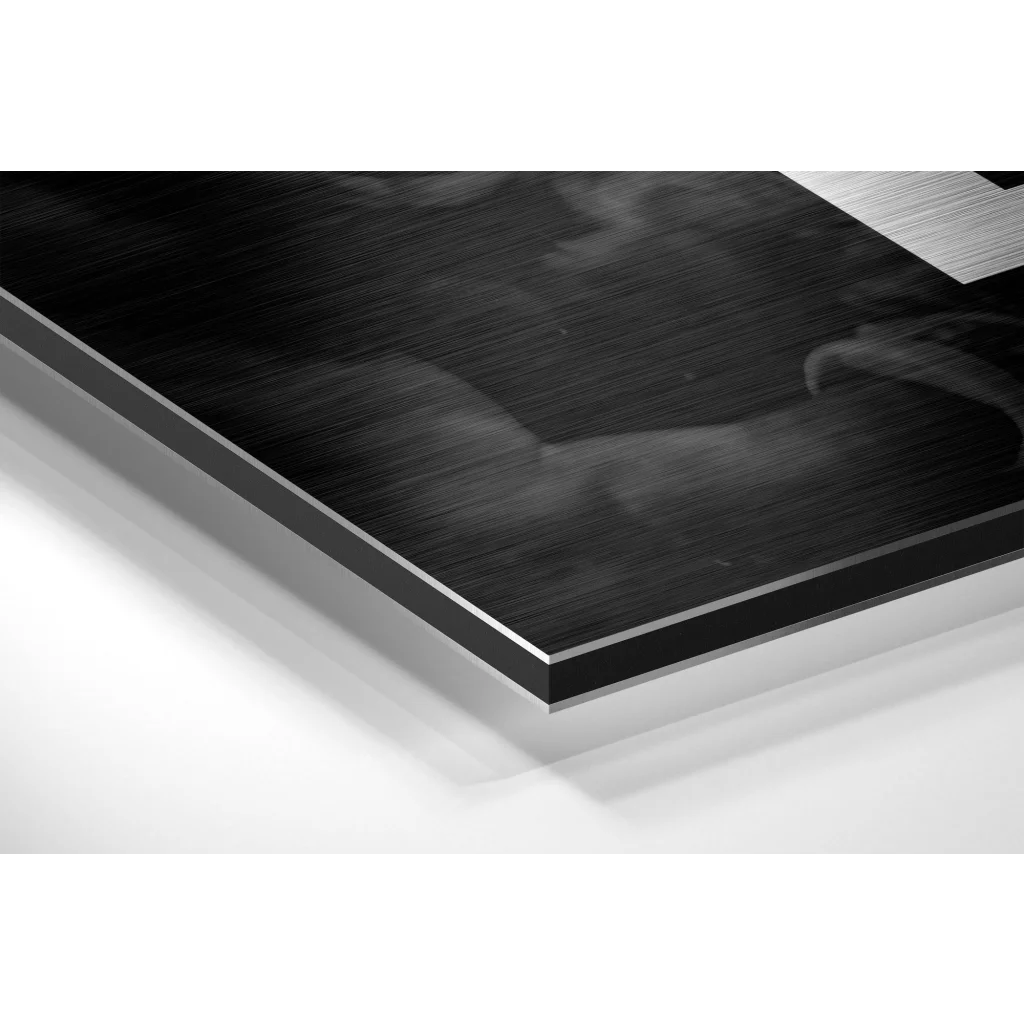 Muhammad Ali Brushed Aluminium Dibond Wall Art