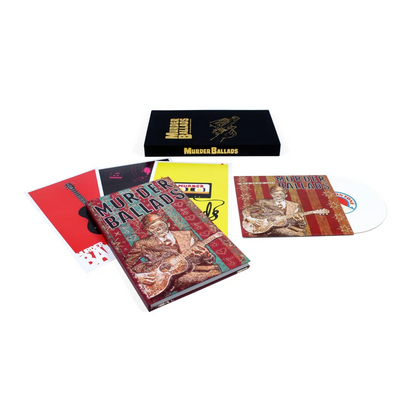 Murder Ballads box set with book, album, and memorabilia featuring Dan Auerbach and Robert Finley