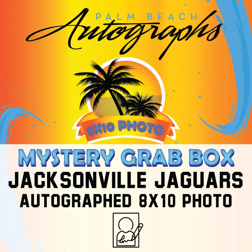 Jacksonville Jaguars autographed 8x10 photo in mystery grab bag