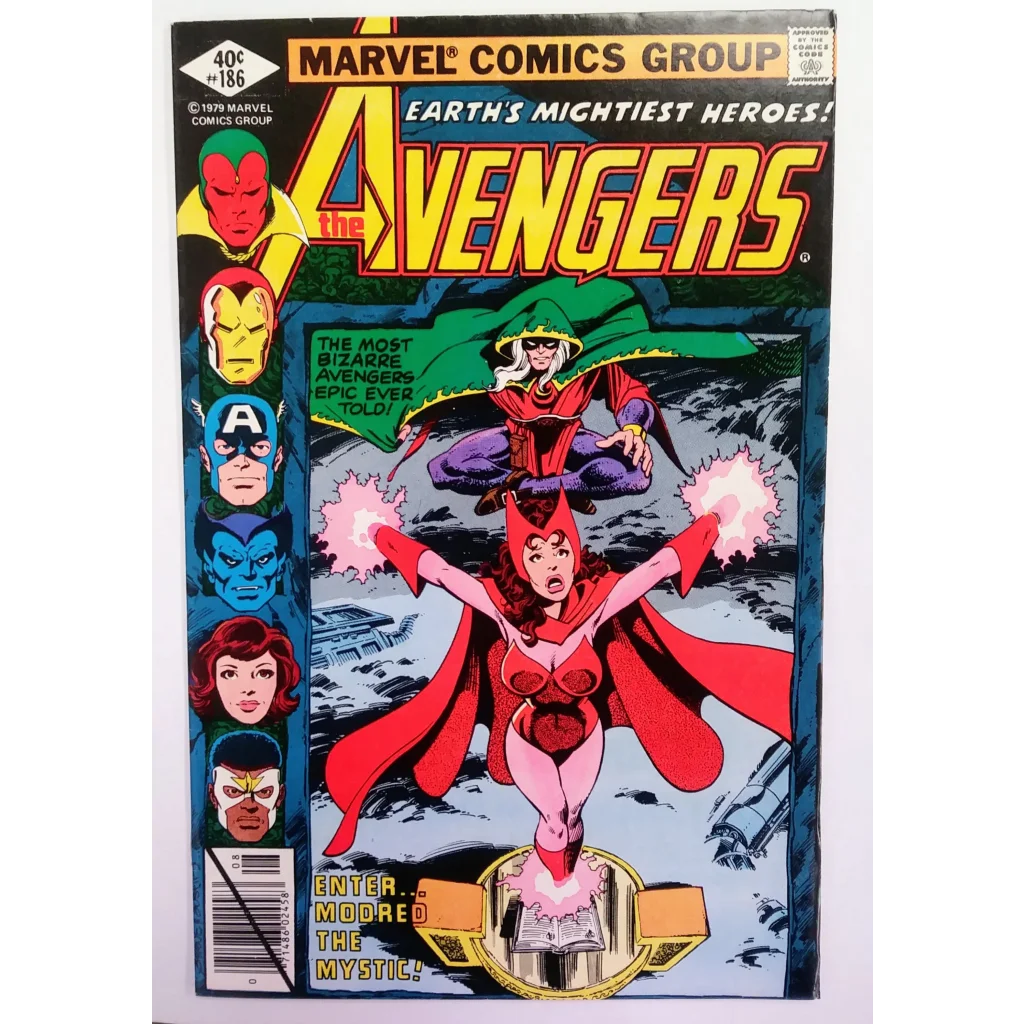 Red and green Mystique Marvel Comics Avengers cover collectible