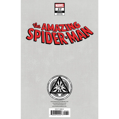 Nathan Szerdy signed Amazing Spider Man 27 variant cover comic book image