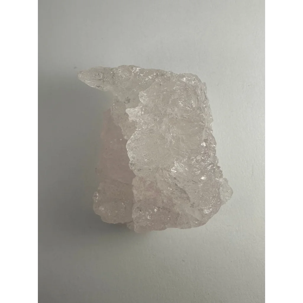 Naturally etched kunzite crystal from Brazil and Afghanistan