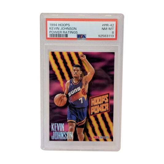 NBA Hoops Power Kevin Johnson Graded PSA 8 Suns Card | Creative Sports | vintageantiquesgifts.com