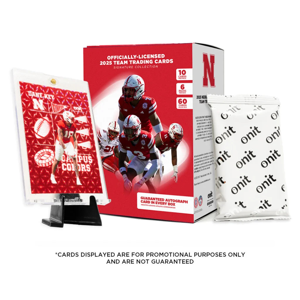2023 Nebraska Cornhuskers Nebraska Football Platinum Box Trading Cards