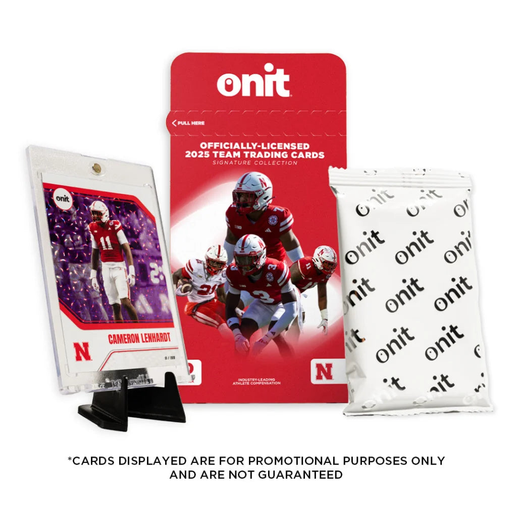 2023 Nebraska Cornhuskers football trading cards single pack