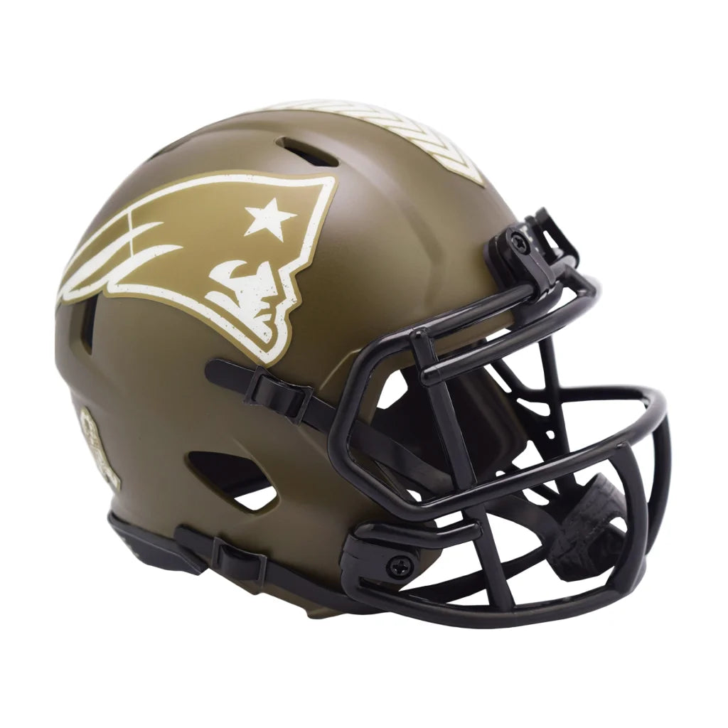 New England Patriots Salute to Service Helmet 2022 | Creative Sports | vintageantiquesgifts.com
