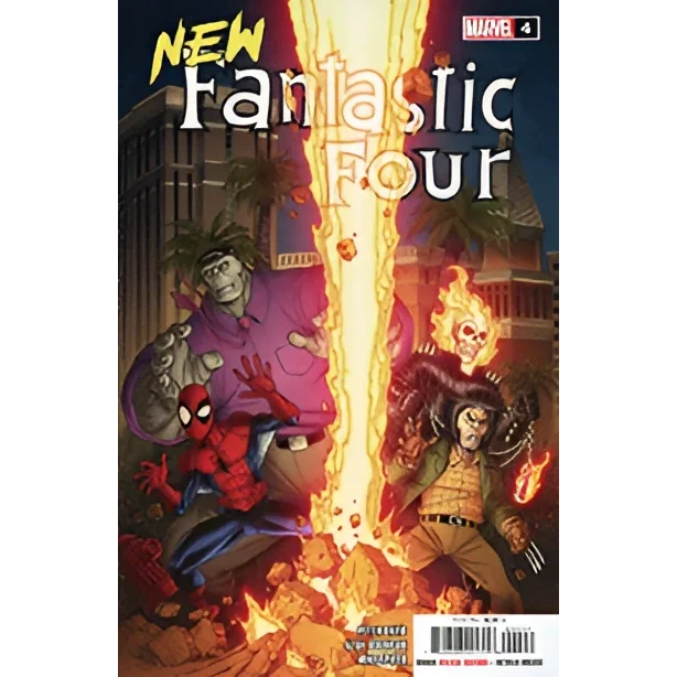 New Fantastic Four #4 (of 5) | Unknown Comics Exclusive | vintageantiquesgifts.com