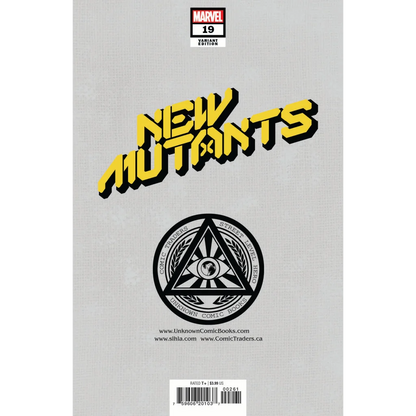 David Nakayama Exclusive New Mutants Virgin Variant Comic Book front view