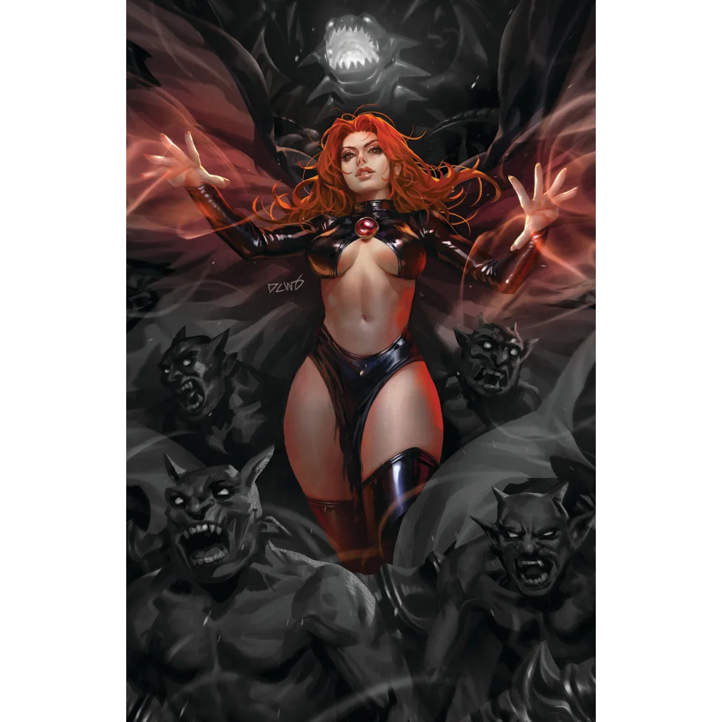 Derrick Chew Exclusive New Mutants 25 Variant Cover with powerful sorceress art featuring Vita Ayala and Rod Reis