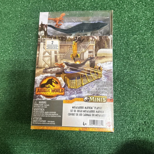 Jurassic World Dominion Minis Mosasaurus Mayhem Playset