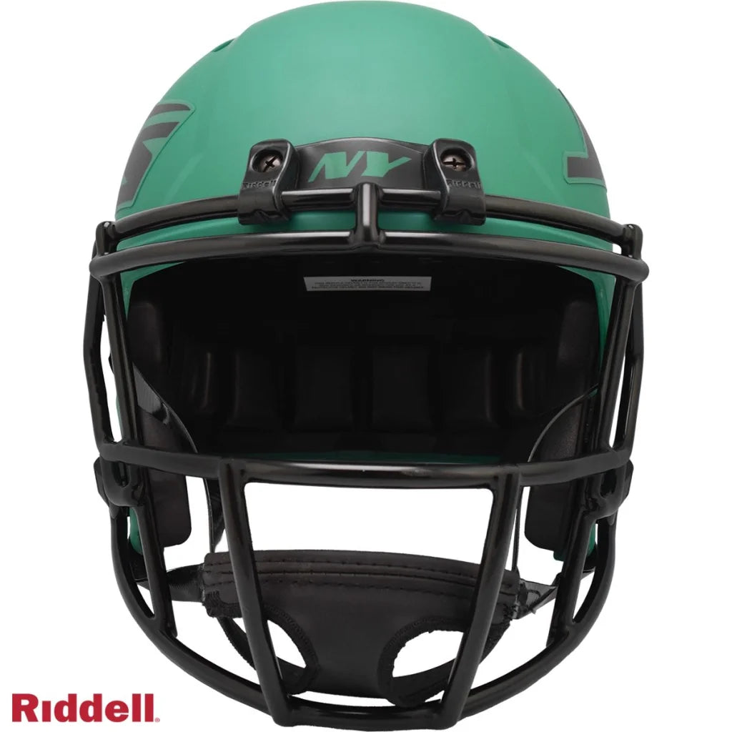 New York Jets Rave Green Matte Replica Football Helmet