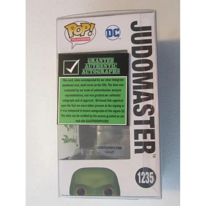 Funko Pop Judomaster figure with Nhut Le signed autograph and COA collectible