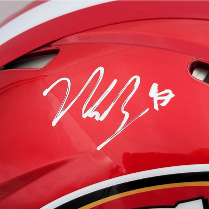 Nick Bosa autographed 49ers flash alternate replica helmet