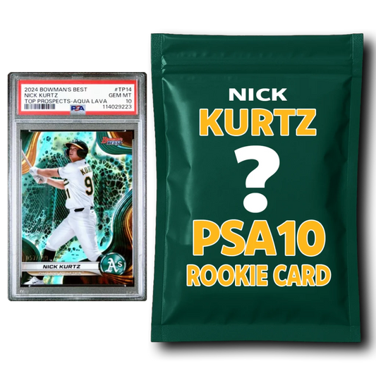Nick Kurtz PSA 10 Graded Rookie Baseball Card Mystery Pack | Hall of Fame Sports Memorabilia | vintageantiquesgifts.com