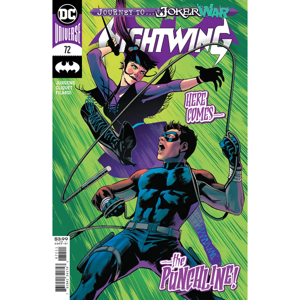 Nightwing #72 Joker War | Unknown Comics Exclusive | vintageantiquesgifts.com