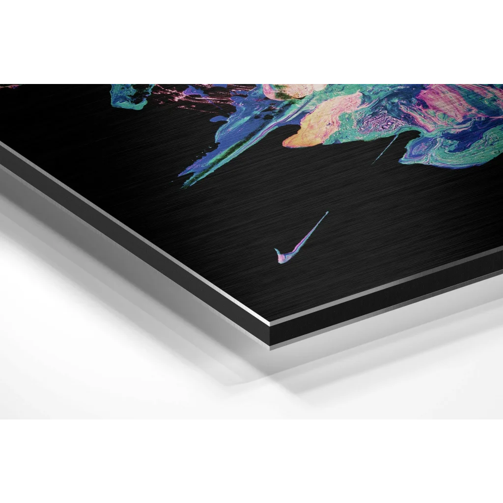 Nike Air Max 97 brushed aluminium dibond wall art display