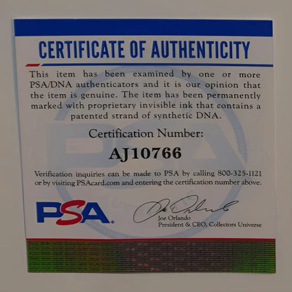 Nikita Kucherov autographed Tampa Bay Lightning blue jersey with JSA cert AJ10766