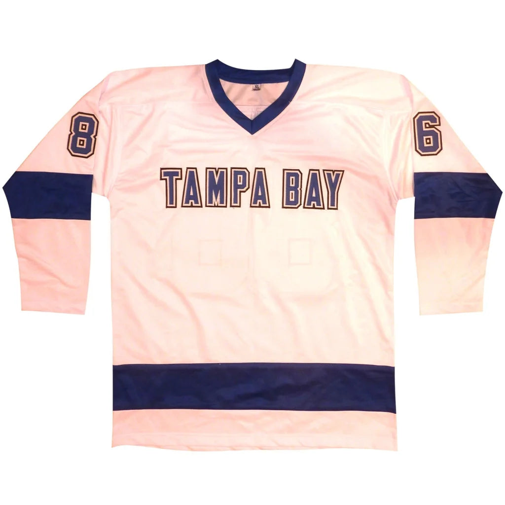 Nikita Kucherov autographed Tampa Bay custom jersey number 86 pink