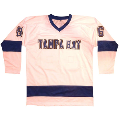 Nikita Kucherov autographed Tampa Bay custom jersey number 86 pink