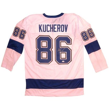 Nikita Kucherov autographed Tampa Bay custom jersey number 86
