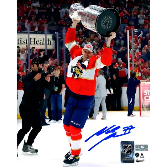 Niko Mikkola autographed Florida Panthers Stanley Cup 8x10 photo