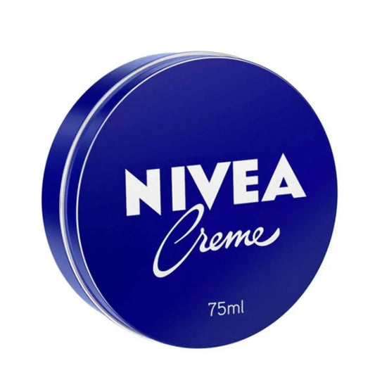 Nivea Creme 75ml in classic blue metal tin