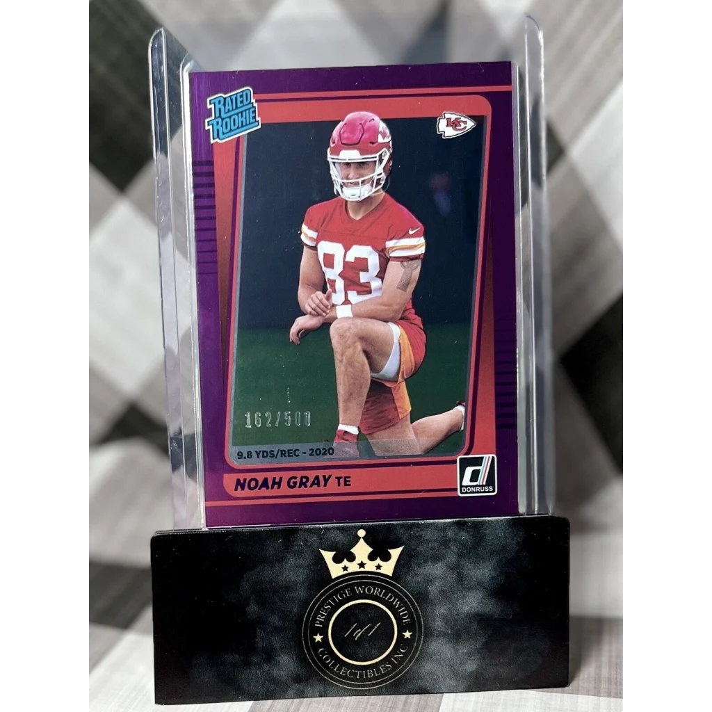 Noah Gray 2017 Panini Prestige Purple Rookie Card from Prestige Worldwide Collectibles