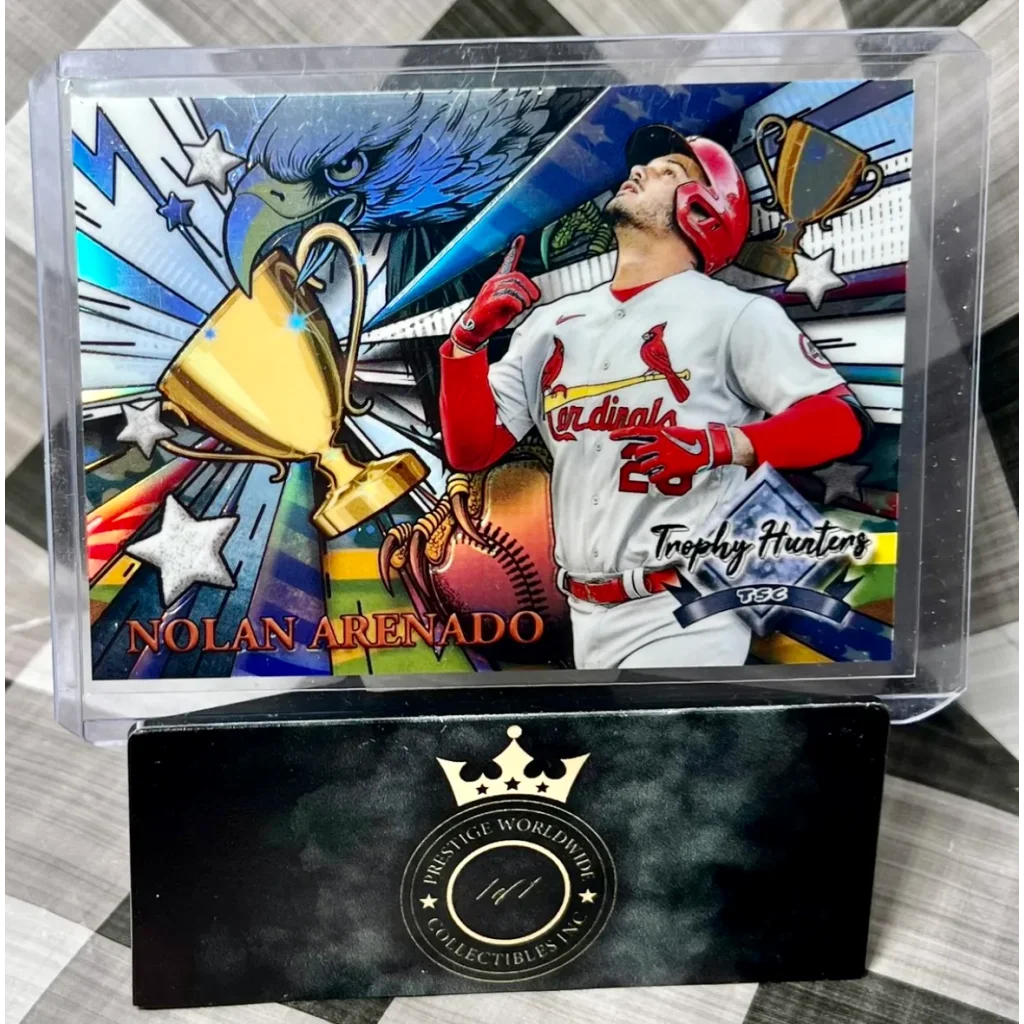 2019 Panini Trophy Hunter Nolan Arenado card at Prestige Worldwide Collectibles