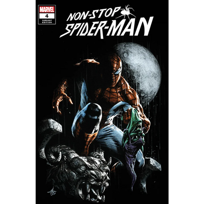 Comic book featuring Spider-Man and Green Goblin from Non Stop Spider Man Issue 4 Unknown Comics