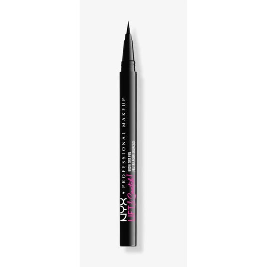 NYX Lift and Snatch Brow Tint Pen in gray black with fine tip
