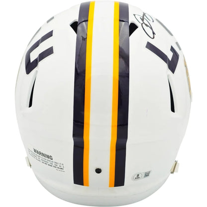 Odell Beckham Jr. autographed LSU Louisiana State Tigers replica helmet